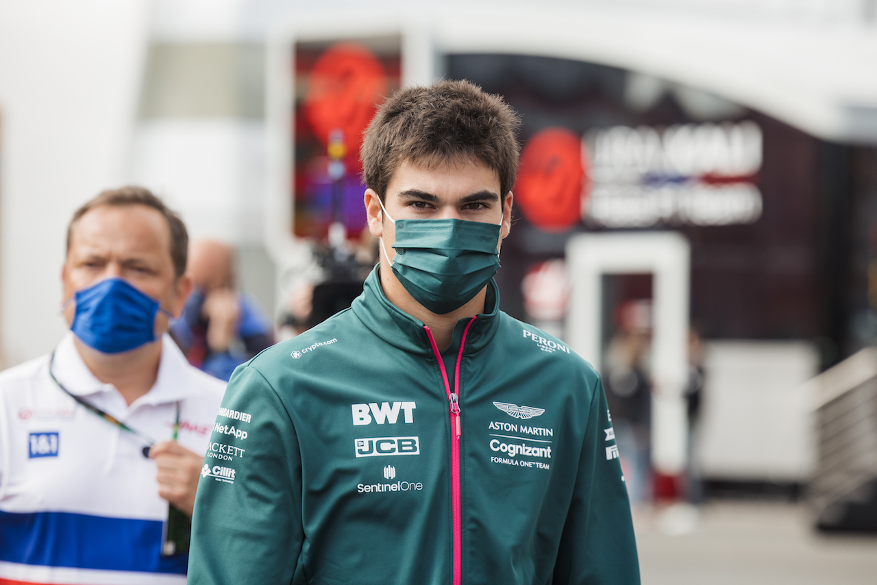 GP OLANDA, Lance Stroll (CDN) Aston Martin F1 Team.
04.09.2021. Formula 1 World Championship, Rd 13, Dutch Grand Prix, Zandvoort, Netherlands, Qualifiche Day.
- www.xpbimages.com, EMail: requests@xpbimages.com © Copyright: Bearne / XPB Images