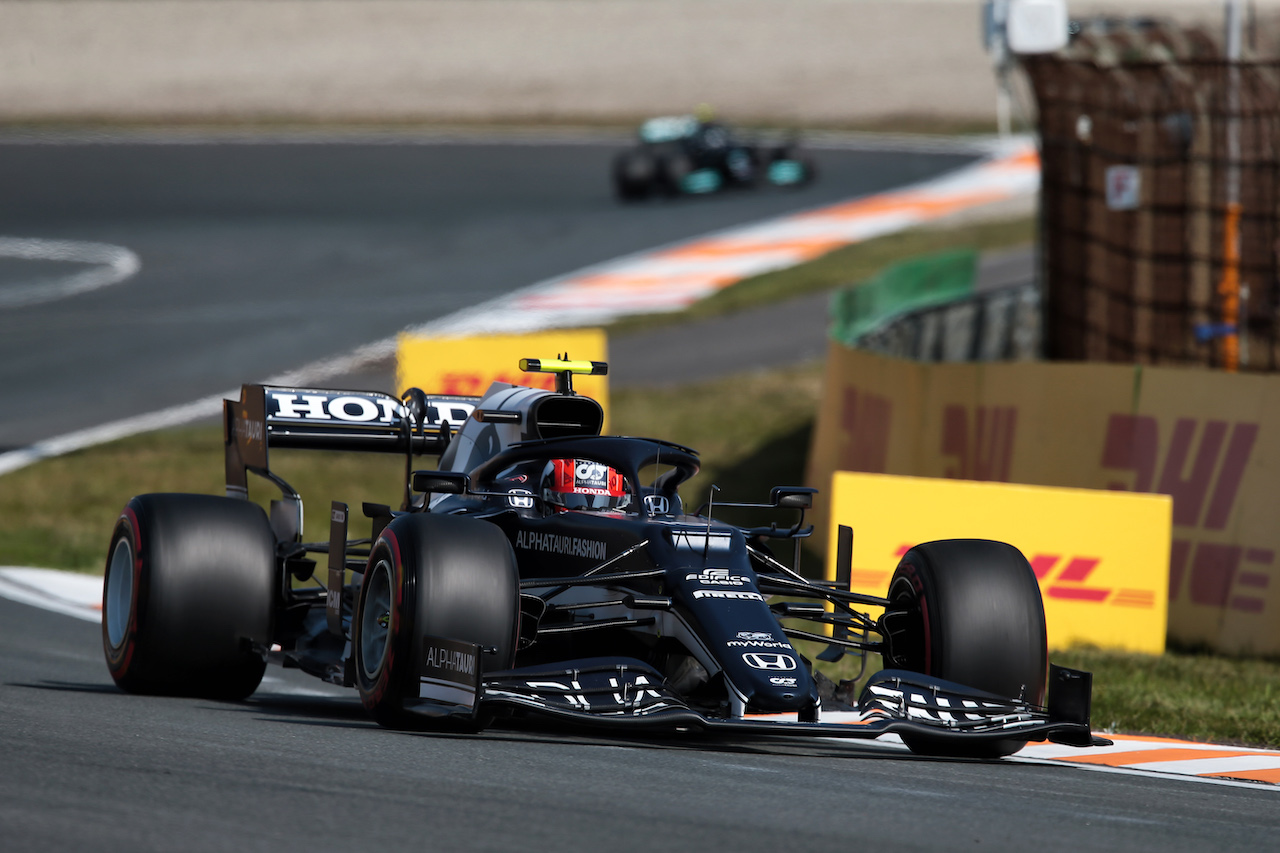 GP OLANDA, Pierre Gasly (FRA) AlphaTauri AT02.
03.09.2021. Formula 1 World Championship, Rd 13, Dutch Grand Prix, Zandvoort, Netherlands, Practice Day.
- www.xpbimages.com, EMail: requests@xpbimages.com © Copyright: XPB Images