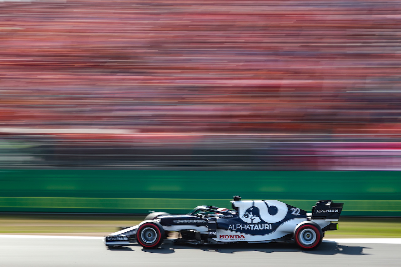GP OLANDA, Yuki Tsunoda (JPN), Alpha Tauri 
03.09.2021. Formula 1 World Championship, Rd 13, Dutch Grand Prix, Zandvoort, Netherlands, Practice Day.
- www.xpbimages.com, EMail: requests@xpbimages.com ¬© Copyright: Charniaux / XPB Images