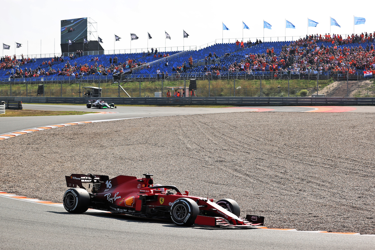 GP OLANDA, Charles Leclerc (MON) Ferrari SF-21.
03.09.2021. Formula 1 World Championship, Rd 13, Dutch Grand Prix, Zandvoort, Netherlands, Practice Day.
- www.xpbimages.com, EMail: requests@xpbimages.com © Copyright: Charniaux / XPB Images
