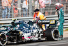 GP OLANDA, Sebastian Vettel (GER) tends to his Aston Martin F1 Team AMR21 after he stopped in the first practice session.
03.09.2021. Formula 1 World Championship, Rd 13, Dutch Grand Prix, Zandvoort, Netherlands, Practice Day.
- www.xpbimages.com, EMail: requests@xpbimages.com © Copyright: Batchelor / XPB Images