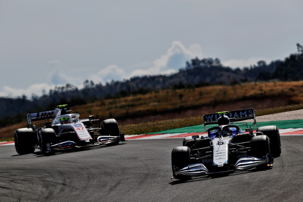 GP PORTOGALLO, Nicholas Latifi (CDN) Williams Racing FW43B.
02.05.2021. Formula 1 World Championship, Rd 3, Portuguese Grand Prix, Portimao, Portugal, Gara Day.
 - www.xpbimages.com, EMail: requests@xpbimages.com © Copyright: Staley / XPB Images