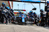 GP PORTOGALLO, Esteban Ocon (FRA) Alpine F1 Team A521 makes a pit stop.
02.05.2021. Formula 1 World Championship, Rd 3, Portuguese Grand Prix, Portimao, Portugal, Gara Day.
- www.xpbimages.com, EMail: requests@xpbimages.com © Copyright: Charniaux / XPB Images