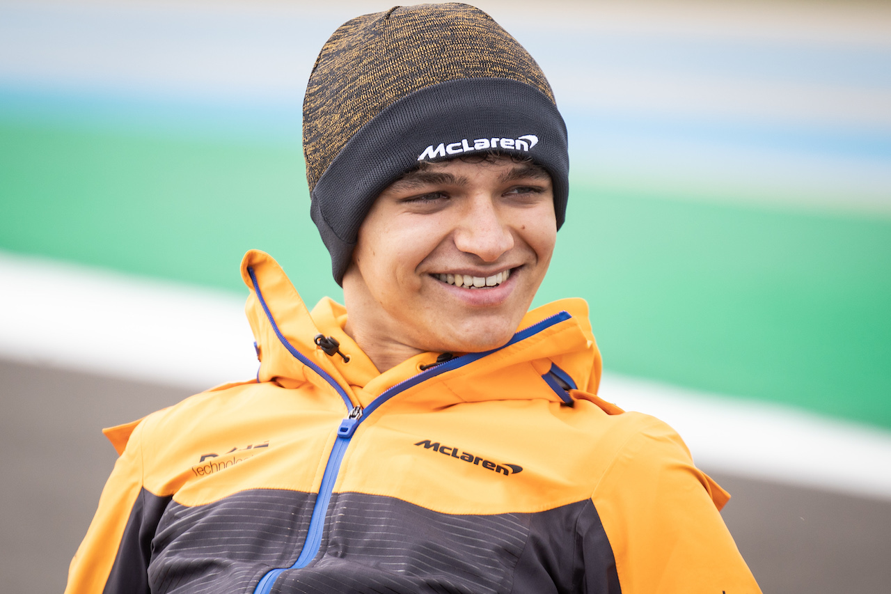 GP PORTOGALLO, Lando Norris (GBR) McLaren.
29.04.2021. Formula 1 World Championship, Rd 3, Portuguese Grand Prix, Portimao, Portugal, Preparation Day.
- www.xpbimages.com, EMail: requests@xpbimages.com © Copyright: Bearne / XPB Images
