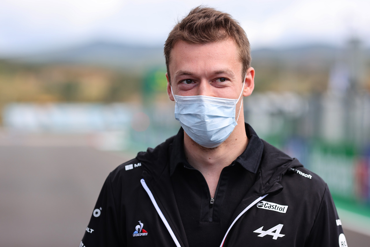 GP PORTOGALLO, Daniil Kvyat (RUS) Alpine F1 Team Reserve Driver.
29.04.2021. Formula 1 World Championship, Rd 3, Portuguese Grand Prix, Portimao, Portugal, Preparation Day.
- www.xpbimages.com, EMail: requests@xpbimages.com © Copyright: Charniaux / XPB Images