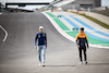 GP PORTOGALLO, (L to R): George Russell (GBR) Williams Racing walks the circuit with Lando Norris (GBR) McLaren.
29.04.2021. Formula 1 World Championship, Rd 3, Portuguese Grand Prix, Portimao, Portugal, Preparation Day.
- www.xpbimages.com, EMail: requests@xpbimages.com © Copyright: Bearne / XPB Images