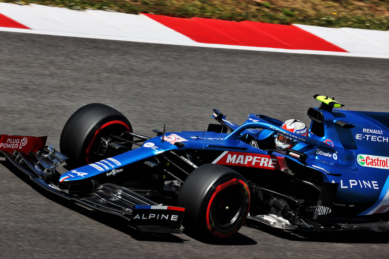 GP PORTOGALLO, Esteban Ocon (FRA) Alpine F1 Team A521.
01.05.2021. Formula 1 World Championship, Rd 3, Portuguese Grand Prix, Portimao, Portugal, Qualifiche Day.
- www.xpbimages.com, EMail: requests@xpbimages.com © Copyright: Batchelor / XPB Images