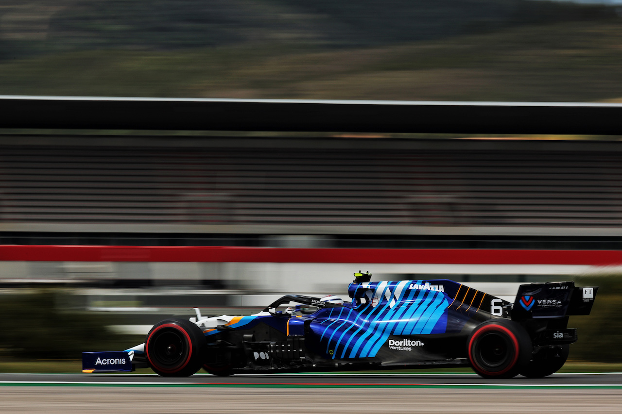 GP PORTOGALLO, Nicholas Latifi (CDN) Williams Racing FW43B.
01.05.2021. Formula 1 World Championship, Rd 3, Portuguese Grand Prix, Portimao, Portugal, Qualifiche Day.
- www.xpbimages.com, EMail: requests@xpbimages.com © Copyright: Batchelor / XPB Images