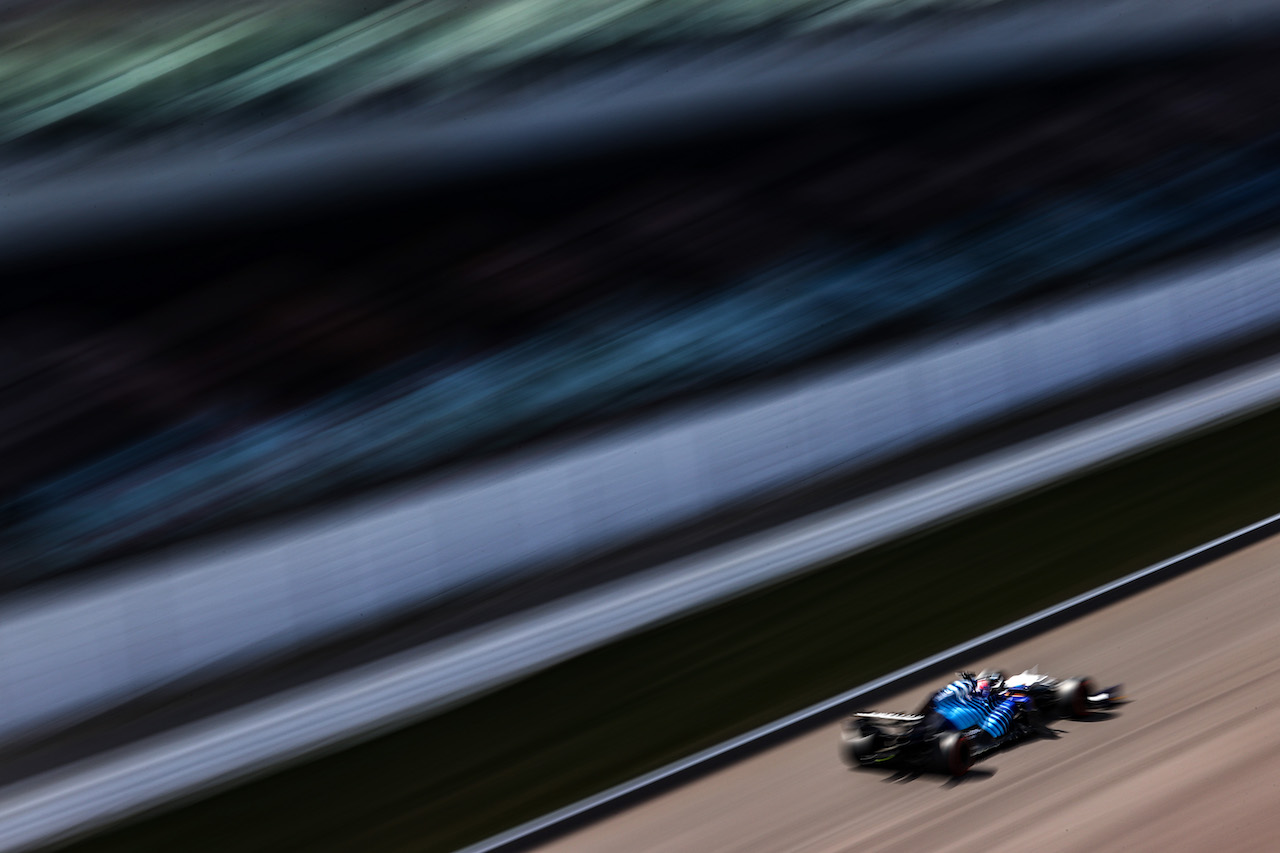 GP PORTOGALLO, George Russell (GBR) Williams Racing FW43B.
01.05.2021. Formula 1 World Championship, Rd 3, Portuguese Grand Prix, Portimao, Portugal, Qualifiche Day.
- www.xpbimages.com, EMail: requests@xpbimages.com © Copyright: Charniaux / XPB Images