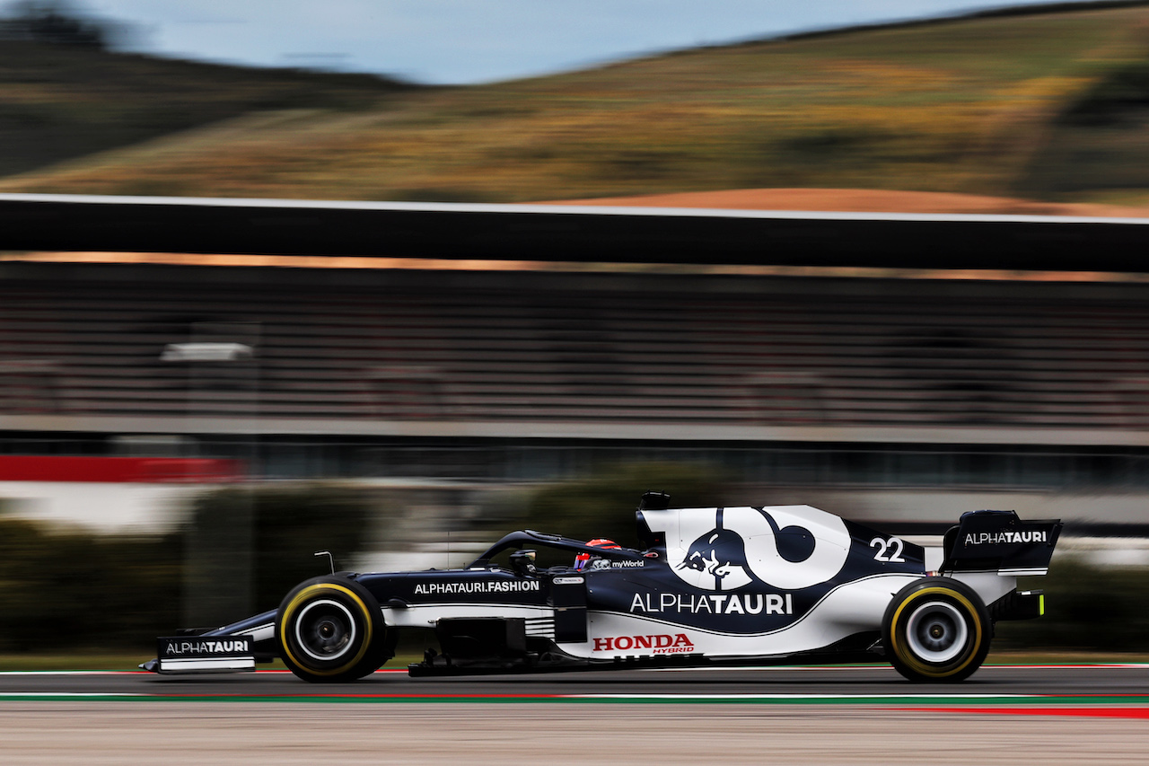 GP PORTOGALLO, Yuki Tsunoda (JPN) AlphaTauri AT02.
01.05.2021. Formula 1 World Championship, Rd 3, Portuguese Grand Prix, Portimao, Portugal, Qualifiche Day.
- www.xpbimages.com, EMail: requests@xpbimages.com © Copyright: Batchelor / XPB Images