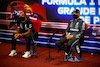 GP PORTOGALLO, (L to R): Lewis Hamilton (GBR) Mercedes AMG F1 e team mate Valtteri Bottas (FIN) Mercedes AMG F1 in the post qualifying FIA Press Conference.
01.05.2021. Formula 1 World Championship, Rd 3, Portuguese Grand Prix, Portimao, Portugal, Qualifiche Day.
- www.xpbimages.com, EMail: requests@xpbimages.com © Copyright: FIA Pool Image for Editorial Use Only