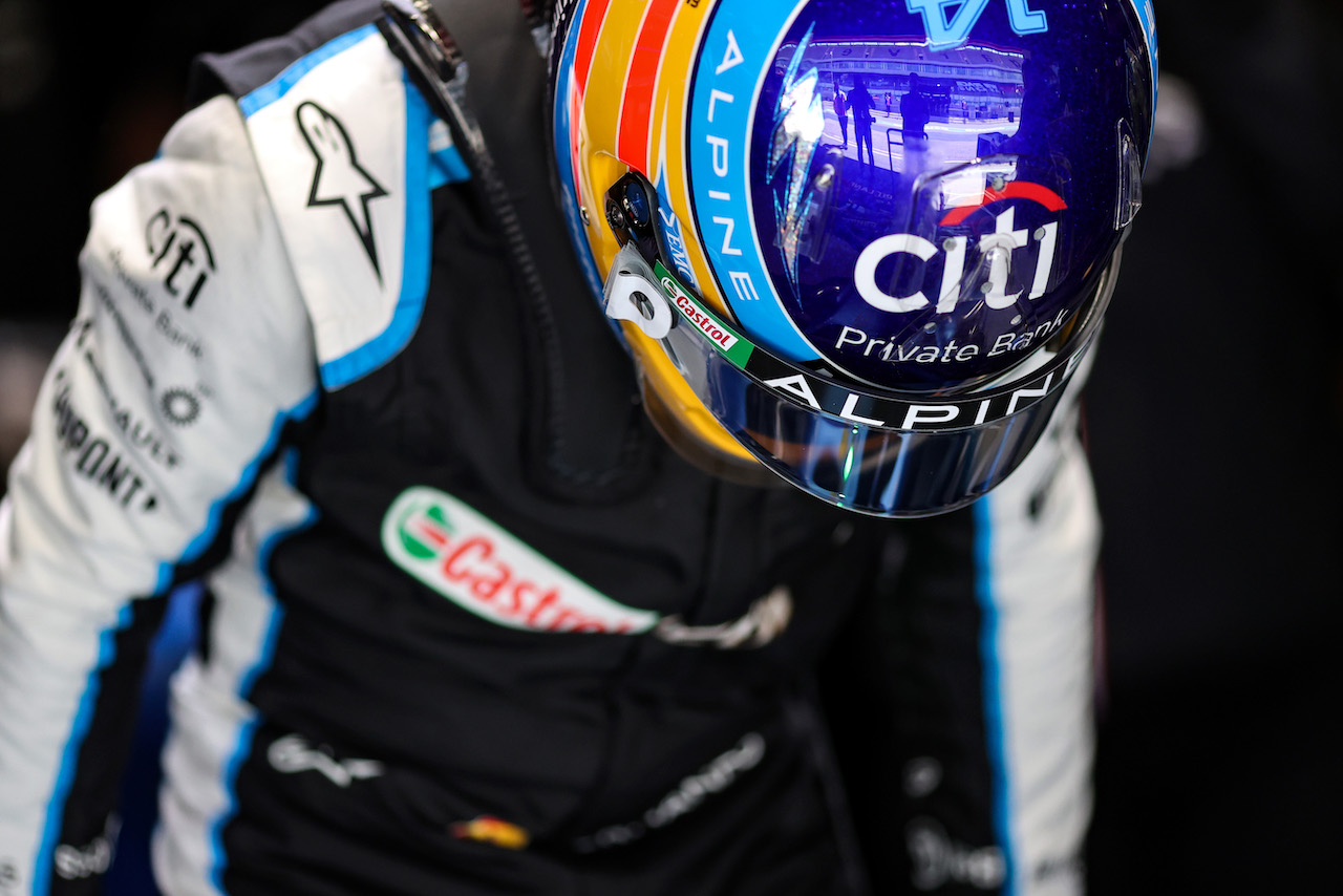 GP PORTOGALLO, Fernando Alonso (ESP) Alpine F1 Team A521.
30.04.2021. Formula 1 World Championship, Rd 3, Portuguese Grand Prix, Portimao, Portugal, Practice Day.
- www.xpbimages.com, EMail: requests@xpbimages.com © Copyright: Charniaux / XPB Images