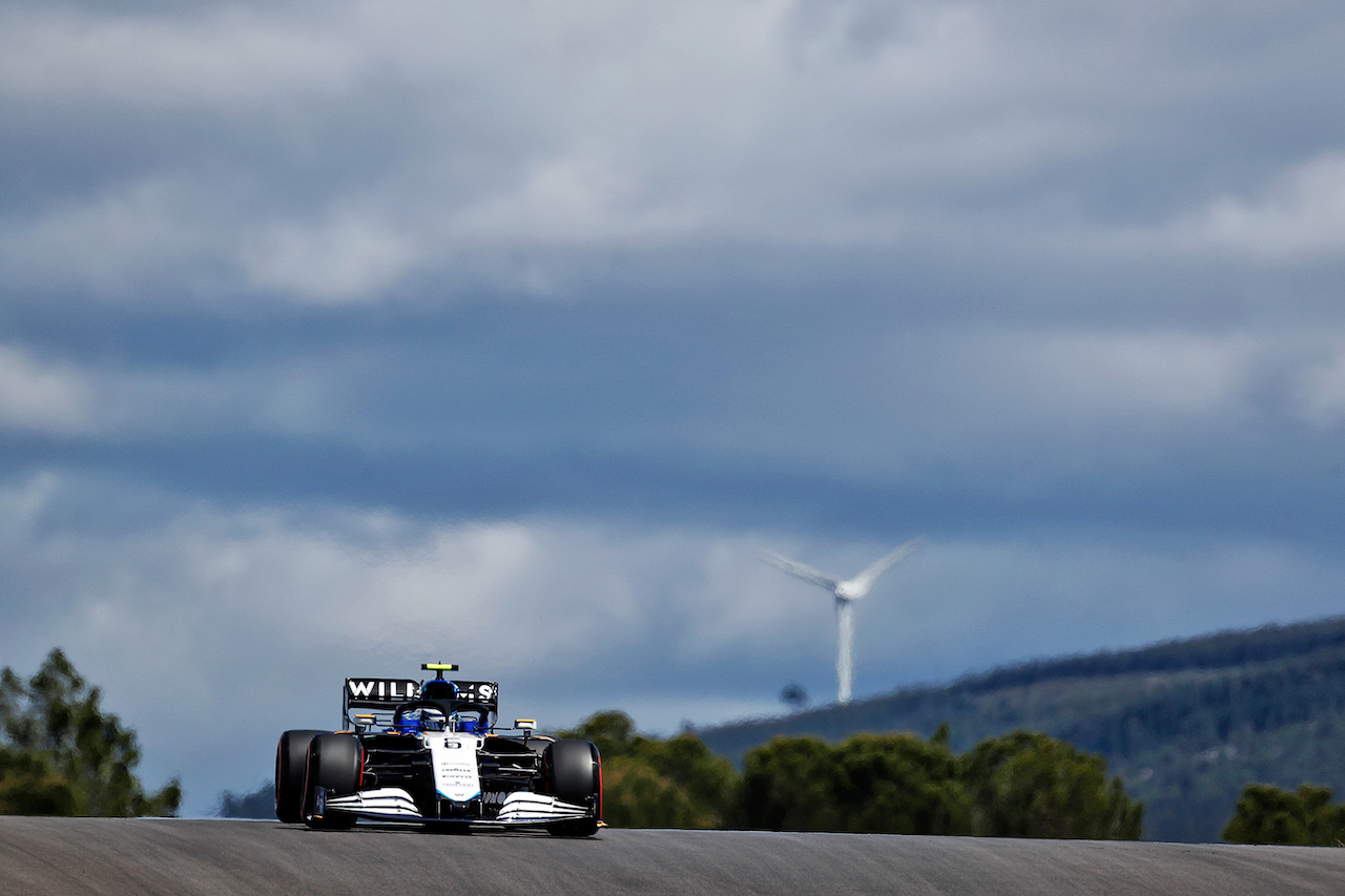 GP PORTOGALLO, Nicholas Latifi (CDN) Williams Racing FW43B.
30.04.2021. Formula 1 World Championship, Rd 3, Portuguese Grand Prix, Portimao, Portugal, Practice Day.
 - www.xpbimages.com, EMail: requests@xpbimages.com © Copyright: Staley / XPB Images