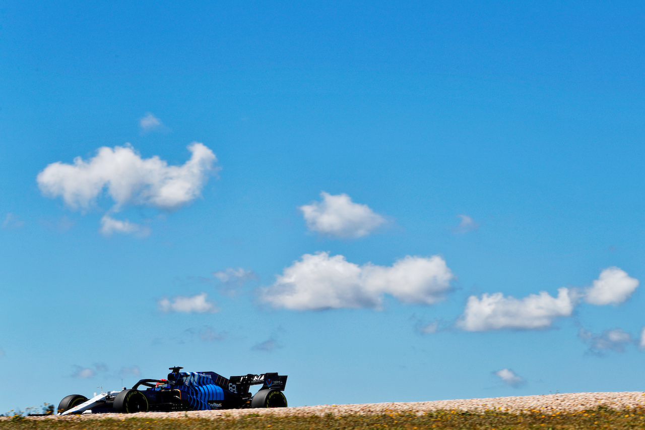 GP PORTOGALLO, George Russell (GBR) Williams Racing FW43B.
30.04.2021. Formula 1 World Championship, Rd 3, Portuguese Grand Prix, Portimao, Portugal, Practice Day.
 - www.xpbimages.com, EMail: requests@xpbimages.com © Copyright: Staley / XPB Images