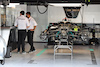 GP QATAR, Part built Mercedes AMG F1 W12 in the pit garage.
18.11.2021. Formula 1 World Championship, Rd 20, Qatar Grand Prix, Doha, Qatar, Preparation Day.
- www.xpbimages.com, EMail: requests@xpbimages.com © Copyright: Moy / XPB Images