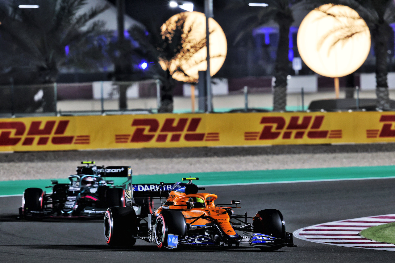 GP QATAR, Lando Norris (GBR) McLaren MCL35M.
20.11.2021. Formula 1 World Championship, Rd 20, Qatar Grand Prix, Doha, Qatar, Qualifiche Day.
- www.xpbimages.com, EMail: requests@xpbimages.com © Copyright: Moy / XPB Images