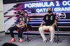 GP QATAR, (L to R): Max Verstappen (NLD) Red Bull Racing e Lewis Hamilton (GBR) Mercedes AMG F1, in the post qualifying FIA Press Conference.
20.11.2021. Formula 1 World Championship, Rd 20, Qatar Grand Prix, Doha, Qatar, Qualifiche Day.
- www.xpbimages.com, EMail: requests@xpbimages.com © Copyright: FIA Pool Image for Editorial Use Only