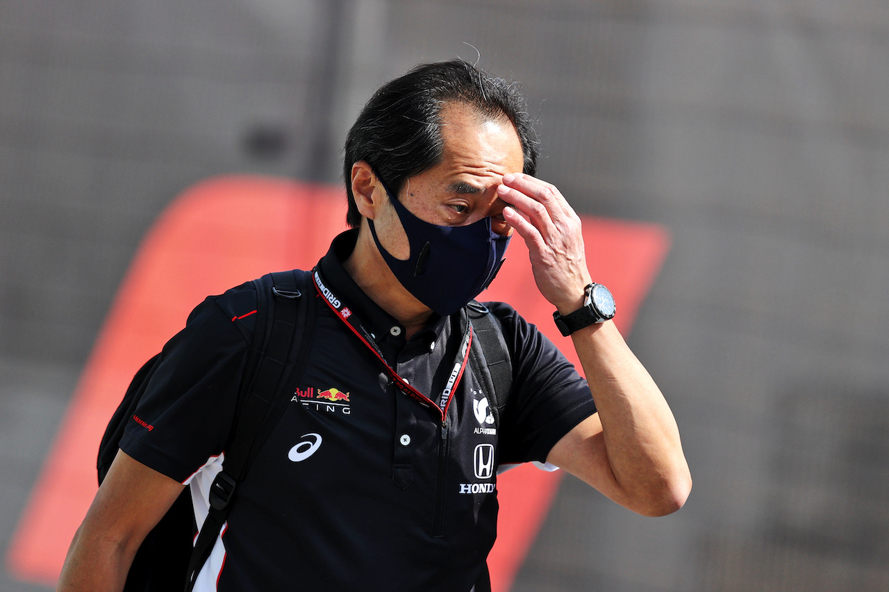 GP QATAR, Toyoharu Tanabe (JPN) Honda Racing F1 Technical Director.
19.11.2021 Formula 1 World Championship, Rd 20, Qatar Grand Prix, Doha, Qatar, Practice Day.
- www.xpbimages.com, EMail: requests@xpbimages.com © Copyright: Moy / XPB Images