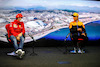 GP RUSSIA, (L to R): Charles Leclerc (MON) Ferrari e Lando Norris (GBR) McLaren in the FIA Press Conference.
23.09.2021. Formula 1 World Championship, Rd 15, Russian Grand Prix, Sochi Autodrom, Sochi, Russia, Preparation Day.
- www.xpbimages.com, EMail: requests@xpbimages.com © Copyright: FIA Pool Image for Editorial Use Only