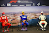 GP RUSSIA, (L to R): Carlos Sainz Jr (ESP) Ferrari; Lando Norris (GBR) McLaren; e George Russell (GBR) Williams Racing, in the post qualifying FIA Press Conference.
25.09.2021. Formula 1 World Championship, Rd 15, Russian Grand Prix, Sochi Autodrom, Sochi, Russia, Qualifiche Day.
- www.xpbimages.com, EMail: requests@xpbimages.com © Copyright: Batchelor / XPB Images