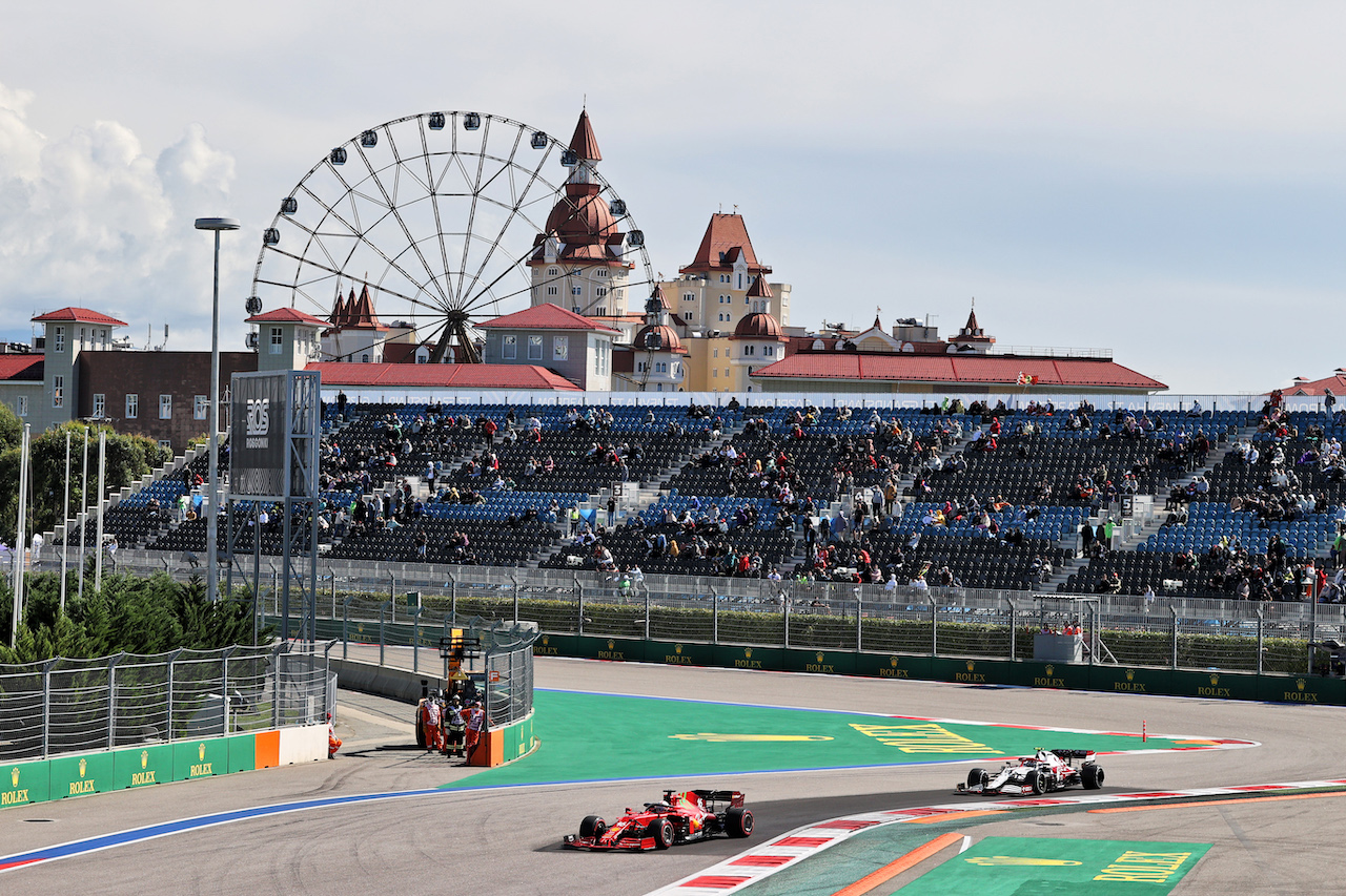 GP RUSSIA, Charles Leclerc (MON) Ferrari SF-21.
24.09.2021. Formula 1 World Championship, Rd 15, Russian Grand Prix, Sochi Autodrom, Sochi, Russia, Practice Day.
- www.xpbimages.com, EMail: requests@xpbimages.com © Copyright: Moy / XPB Images