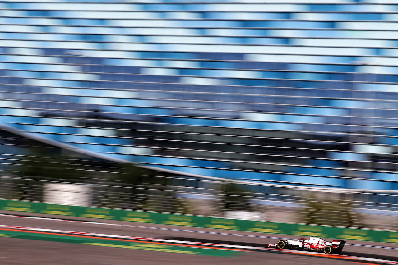 GP RUSSIA, Kimi Raikkonen (FIN) Alfa Romeo Racing C41.
24.09.2021. Formula 1 World Championship, Rd 15, Russian Grand Prix, Sochi Autodrom, Sochi, Russia, Practice Day.
- www.xpbimages.com, EMail: requests@xpbimages.com © Copyright: Moy / XPB Images