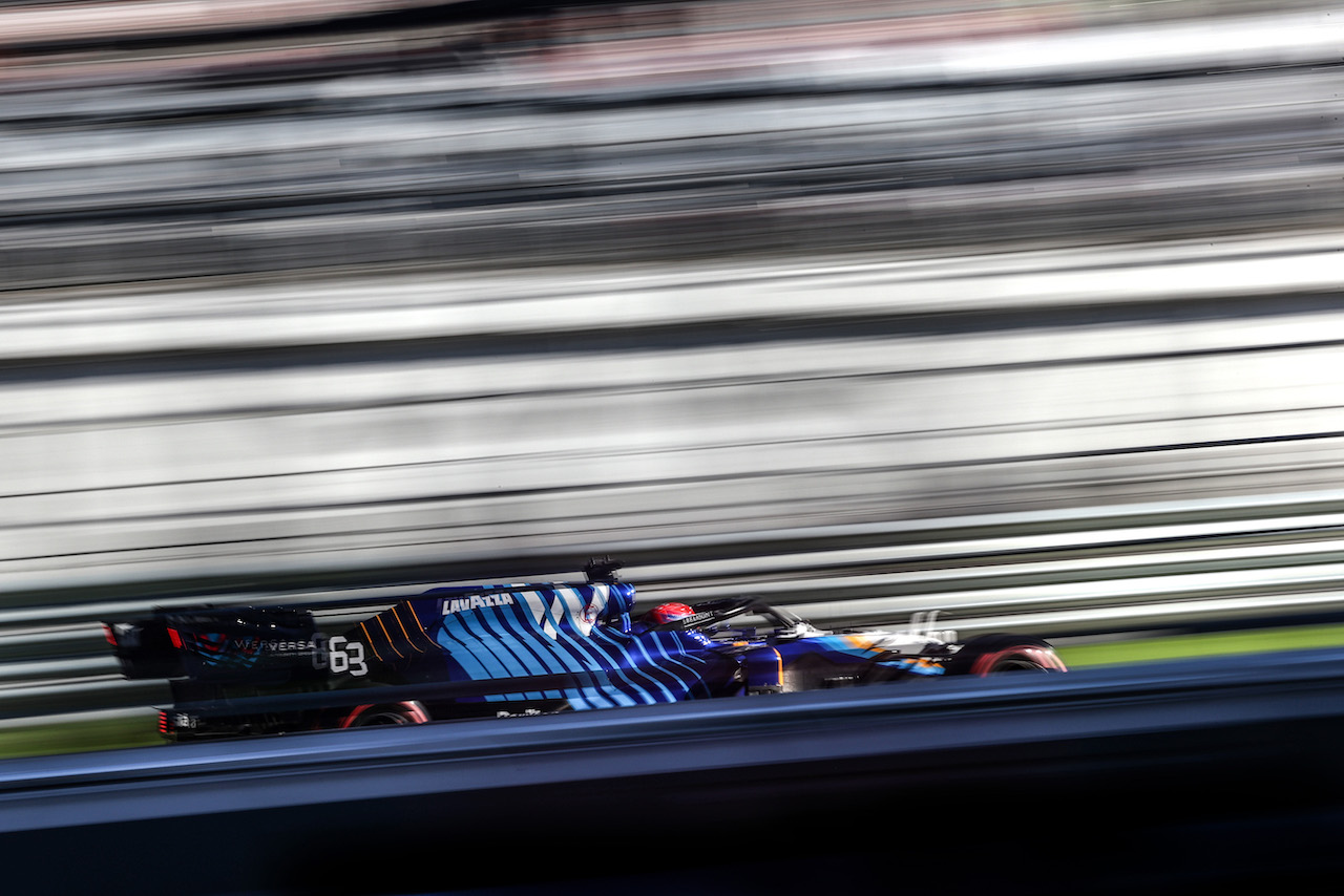 GP RUSSIA, George Russell (GBR) Williams Racing FW43B.
24.09.2021. Formula 1 World Championship, Rd 15, Russian Grand Prix, Sochi Autodrom, Sochi, Russia, Practice Day.
- www.xpbimages.com, EMail: requests@xpbimages.com © Copyright: Charniaux / XPB Images