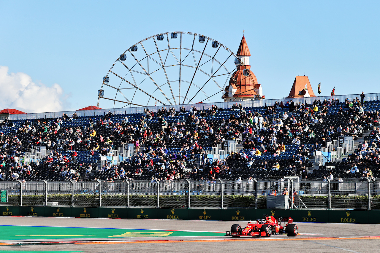 GP RUSSIA, Charles Leclerc (MON) Ferrari SF-21.
24.09.2021. Formula 1 World Championship, Rd 15, Russian Grand Prix, Sochi Autodrom, Sochi, Russia, Practice Day.
- www.xpbimages.com, EMail: requests@xpbimages.com © Copyright: Moy / XPB Images