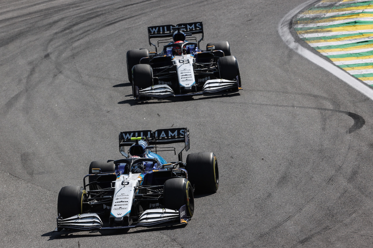 GP SAN PAOLO, Nicholas Latifi (CDN) Williams Racing FW43B.
14.11.2021. Formula 1 World Championship, Rd 19, Brazilian Grand Prix, Sao Paulo, Brazil, Gara Day.
- www.xpbimages.com, EMail: requests@xpbimages.com © Copyright: Charniaux / XPB Images