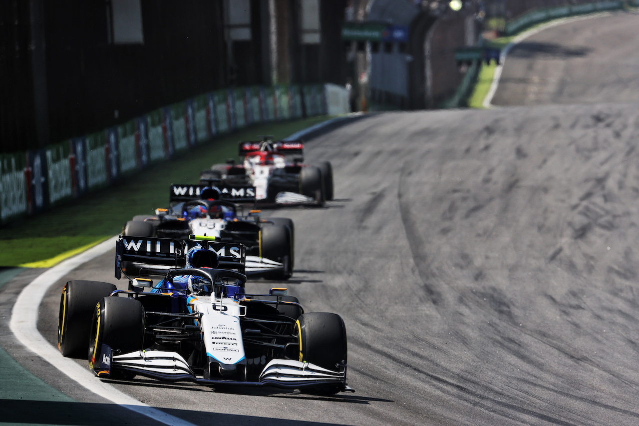 GP SAN PAOLO, Nicholas Latifi (CDN) Williams Racing FW43B.
14.11.2021. Formula 1 World Championship, Rd 19, Brazilian Grand Prix, Sao Paulo, Brazil, Gara Day.
- www.xpbimages.com, EMail: requests@xpbimages.com © Copyright: Batchelor / XPB Images