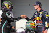 GP SAN PAOLO, (L to R): vincitore Lewis Hamilton (GBR) Mercedes AMG F1 celebrates with second placed Max Verstappen (NLD) Red Bull Racing in parc ferme.
14.11.2021. Formula 1 World Championship, Rd 19, Brazilian Grand Prix, Sao Paulo, Brazil, Gara Day.
- www.xpbimages.com, EMail: requests@xpbimages.com © Copyright: Charniaux / XPB Images