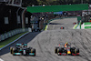 GP SAN PAOLO, (L to R): Lewis Hamilton (GBR) Mercedes AMG F1 W12 e Sergio Perez (MEX) Red Bull Racing RB16B battle for position.
14.11.2021. Formula 1 World Championship, Rd 19, Brazilian Grand Prix, Sao Paulo, Brazil, Gara Day.
- www.xpbimages.com, EMail: requests@xpbimages.com © Copyright: Batchelor / XPB Images