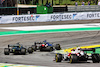 GP SAN PAOLO, Lance Stroll (CDN) Aston Martin F1 Team AMR21 e Fernando Alonso (ESP) Alpine F1 Team A521 battle for position.
14.11.2021. Formula 1 World Championship, Rd 19, Brazilian Grand Prix, Sao Paulo, Brazil, Gara Day.
- www.xpbimages.com, EMail: requests@xpbimages.com © Copyright: Batchelor / XPB Images