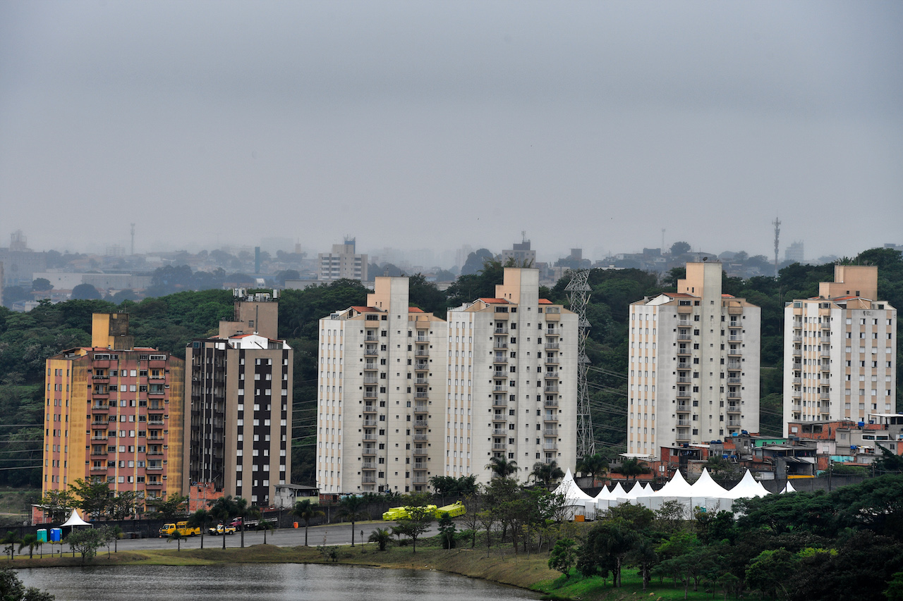GP SAN PAOLO, Circuit Atmosfera - Sao Paulo backdrop.
11.11.2021. Formula 1 World Championship, Rd 19, Brazilian Grand Prix, Sao Paulo, Brazil, Preparation Day.
- www.xpbimages.com, EMail: requests@xpbimages.com © Copyright: Carezzevoli / XPB Images