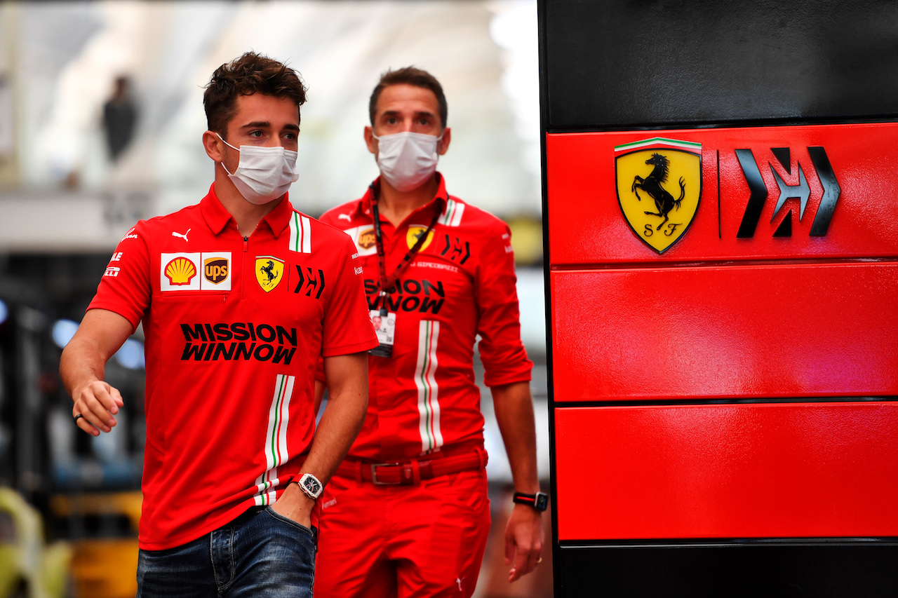 GP SAN PAOLO, Charles Leclerc (MON) Ferrari.
11.11.2021. Formula 1 World Championship, Rd 19, Brazilian Grand Prix, Sao Paulo, Brazil, Preparation Day.
- www.xpbimages.com, EMail: requests@xpbimages.com © Copyright: Carezzevoli / XPB Images