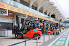 GP SAN PAOLO, Circuit Atmosfera - fork lift trucks in the pits with no freight to carry.
11.11.2021. Formula 1 World Championship, Rd 19, Brazilian Grand Prix, Sao Paulo, Brazil, Preparation Day.
- www.xpbimages.com, EMail: requests@xpbimages.com © Copyright: Batchelor / XPB Images