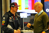 GP SAN PAOLO, (L to R): Max Verstappen (NLD) Red Bull Racing with Adrian Newey (GBR) Red Bull Racing Chief Technical Officer.
11.11.2021. Formula 1 World Championship, Rd 19, Brazilian Grand Prix, Sao Paulo, Brazil, Preparation Day.
- www.xpbimages.com, EMail: requests@xpbimages.com © Copyright: XPB Images