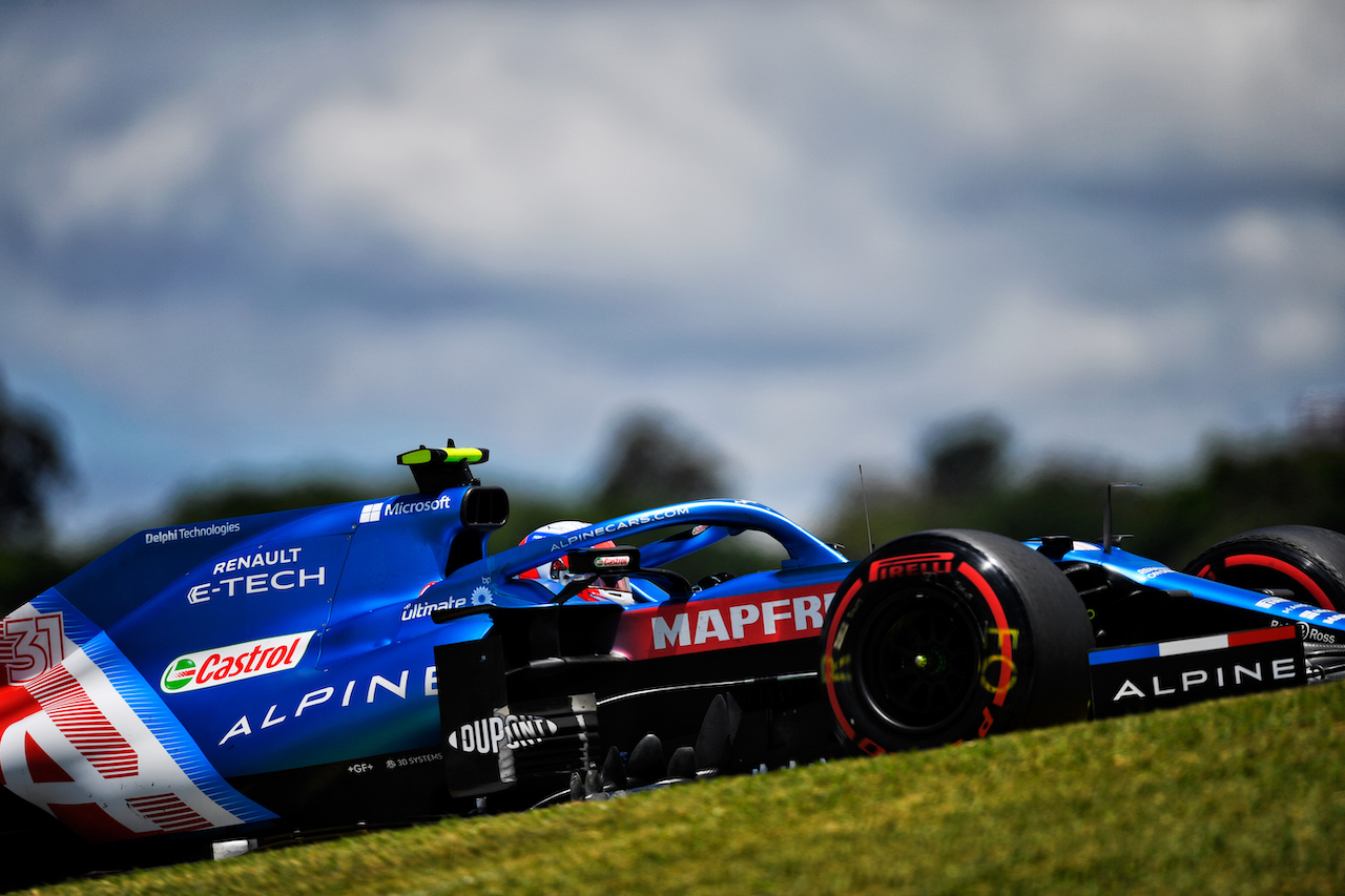 GP SAN PAOLO, Esteban Ocon (FRA) Alpine F1 Team A521.
13.11.2021. Formula 1 World Championship, Rd 19, Brazilian Grand Prix, Sao Paulo, Brazil, Sprint Gara Day.
- www.xpbimages.com, EMail: requests@xpbimages.com © Copyright: Carezzevoli / XPB Images