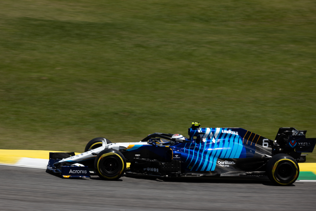 GP SAN PAOLO, Nicholas Latifi (CDN) Williams Racing FW43B.
13.11.2021. Formula 1 World Championship, Rd 19, Brazilian Grand Prix, Sao Paulo, Brazil, Sprint Gara Day.
- www.xpbimages.com, EMail: requests@xpbimages.com © Copyright: Batchelor / XPB Images