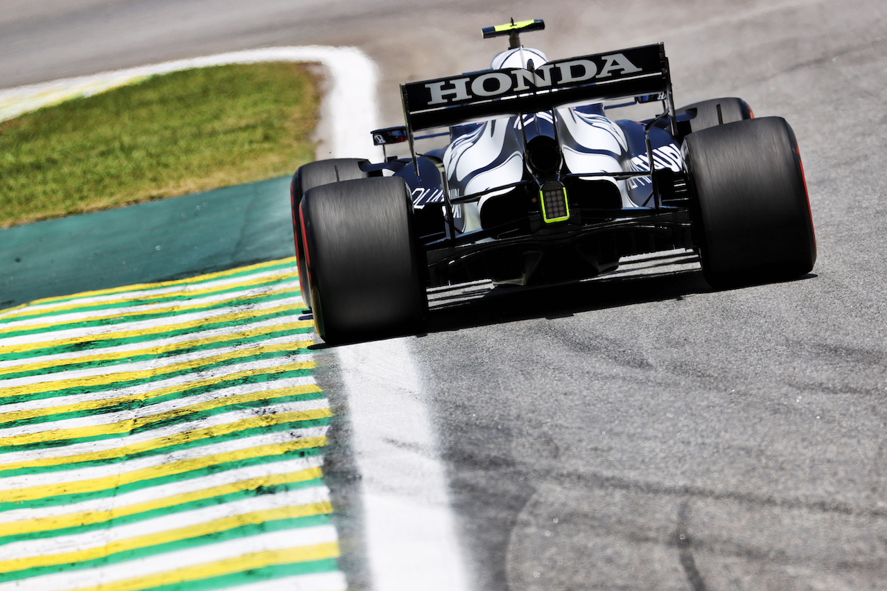 GP SAN PAOLO, Pierre Gasly (FRA) AlphaTauri AT02.
13.11.2021. Formula 1 World Championship, Rd 19, Brazilian Grand Prix, Sao Paulo, Brazil, Sprint Gara Day.
- www.xpbimages.com, EMail: requests@xpbimages.com © Copyright: Batchelor / XPB Images