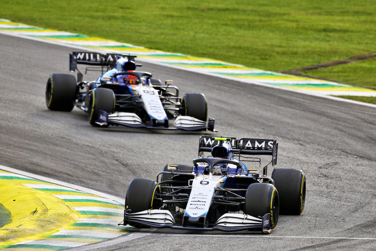 GP SAN PAOLO, Nicholas Latifi (CDN) Williams Racing FW43B.
13.11.2021. Formula 1 World Championship, Rd 19, Brazilian Grand Prix, Sao Paulo, Brazil, Sprint Gara Day.
- www.xpbimages.com, EMail: requests@xpbimages.com © Copyright: XPB Images