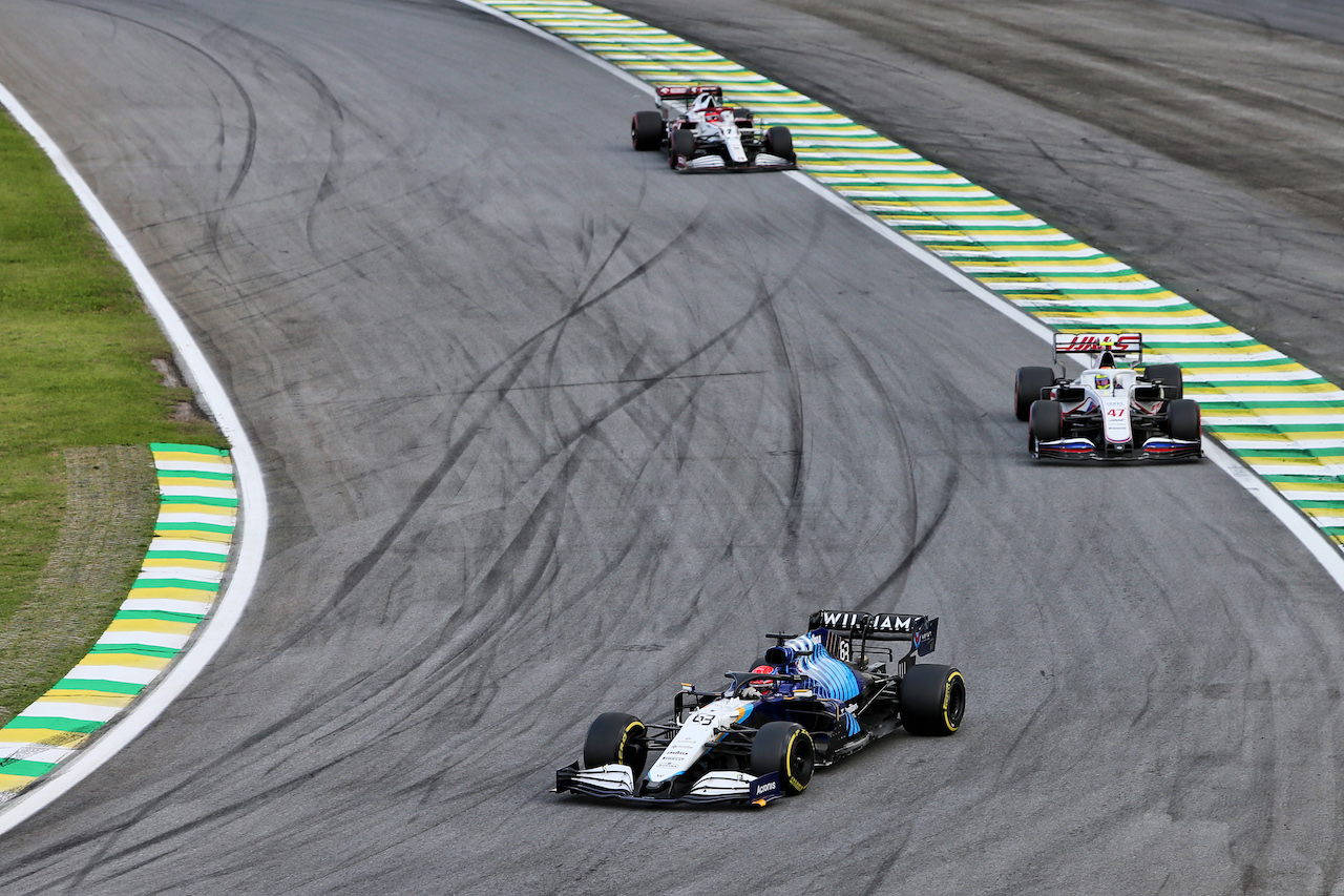 GP SAN PAOLO, George Russell (GBR) Williams Racing FW43B.
13.11.2021. Formula 1 World Championship, Rd 19, Brazilian Grand Prix, Sao Paulo, Brazil, Sprint Gara Day.
- www.xpbimages.com, EMail: requests@xpbimages.com © Copyright: XPB Images