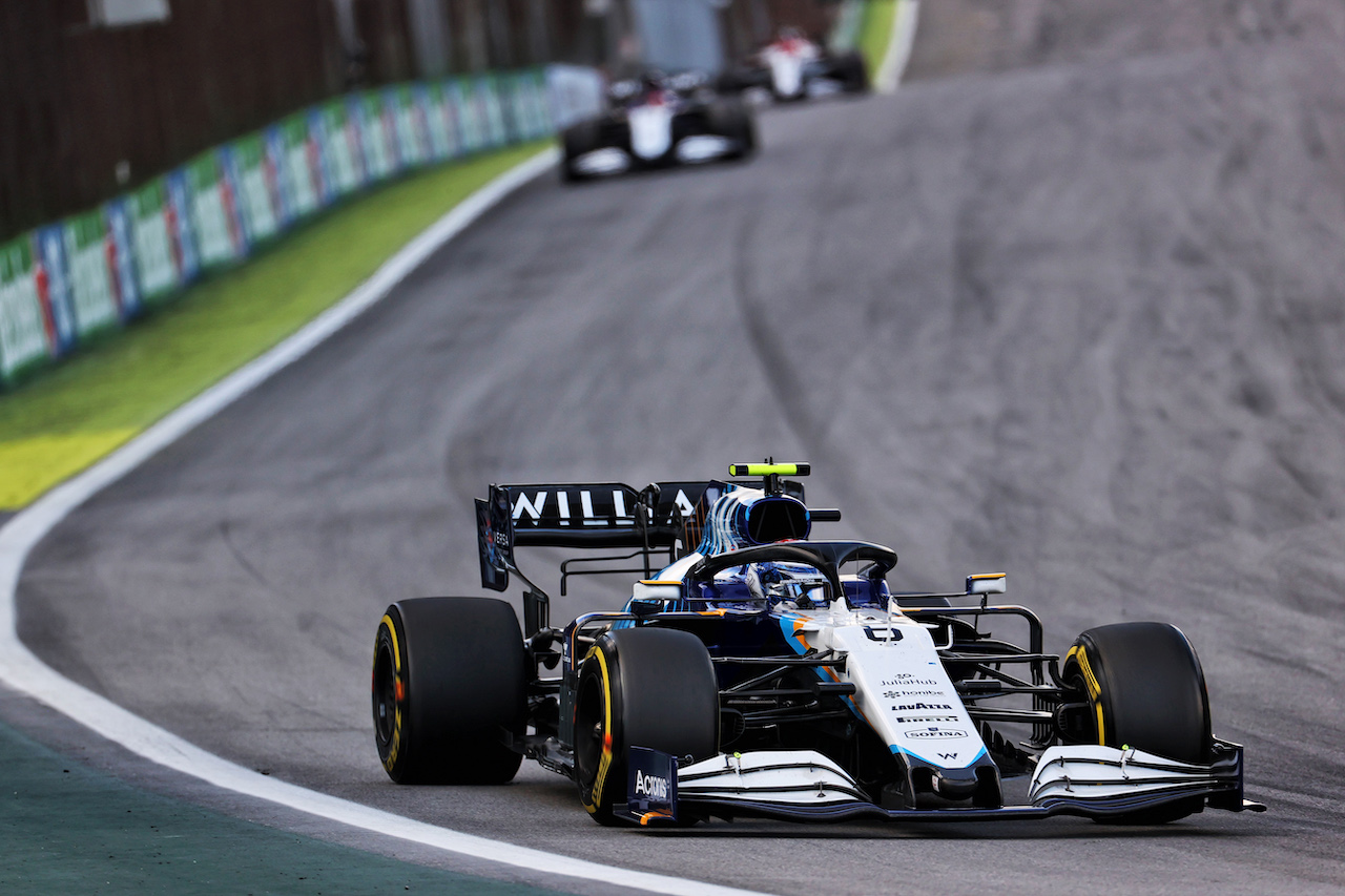 GP SAN PAOLO, Nicholas Latifi (CDN) Williams Racing FW43B.
13.11.2021. Formula 1 World Championship, Rd 19, Brazilian Grand Prix, Sao Paulo, Brazil, Sprint Gara Day.
- www.xpbimages.com, EMail: requests@xpbimages.com © Copyright: Batchelor / XPB Images