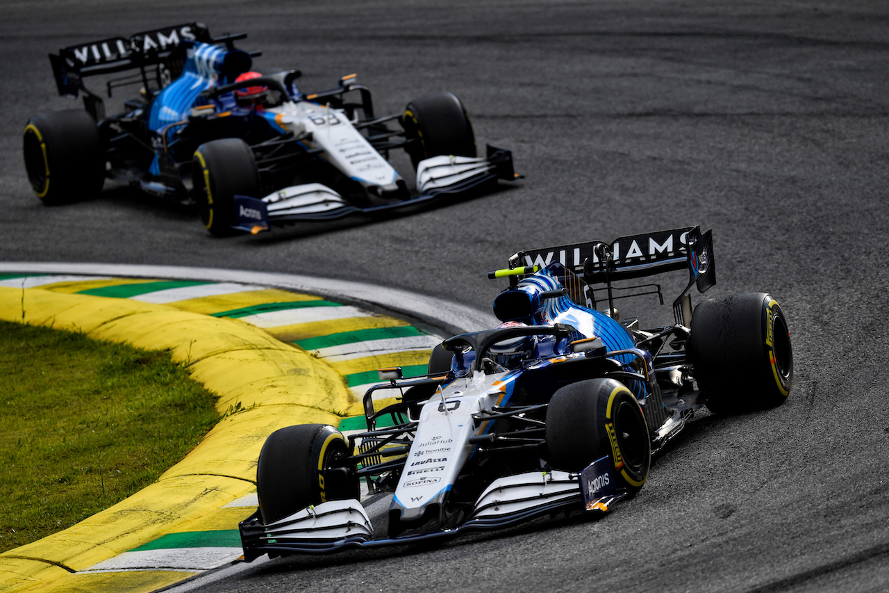 GP SAN PAOLO, Nicholas Latifi (CDN) Williams Racing FW43B.
13.11.2021. Formula 1 World Championship, Rd 19, Brazilian Grand Prix, Sao Paulo, Brazil, Sprint Gara Day.
- www.xpbimages.com, EMail: requests@xpbimages.com © Copyright: Carezzevoli / XPB Images