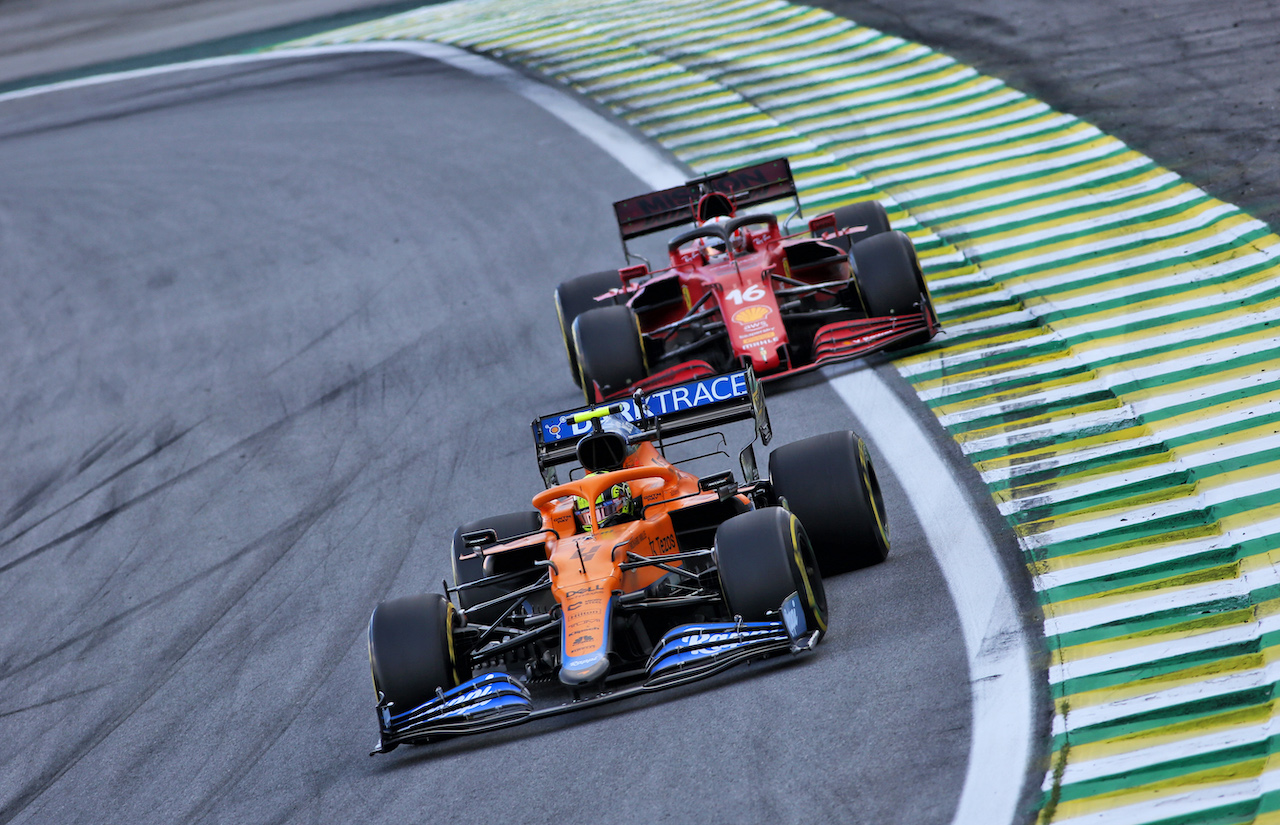 GP SAN PAOLO, Lando Norris (GBR) McLaren MCL35M.
13.11.2021. Formula 1 World Championship, Rd 19, Brazilian Grand Prix, Sao Paulo, Brazil, Sprint Gara Day.
- www.xpbimages.com, EMail: requests@xpbimages.com © Copyright: XPB Images