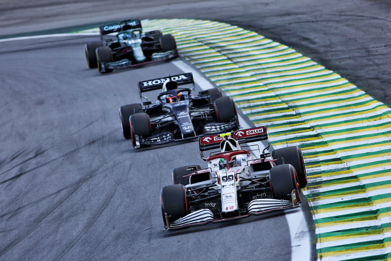 GP SAN PAOLO, Antonio Giovinazzi (ITA) Alfa Romeo Racing C41.
13.11.2021. Formula 1 World Championship, Rd 19, Brazilian Grand Prix, Sao Paulo, Brazil, Sprint Gara Day.
- www.xpbimages.com, EMail: requests@xpbimages.com © Copyright: XPB Images