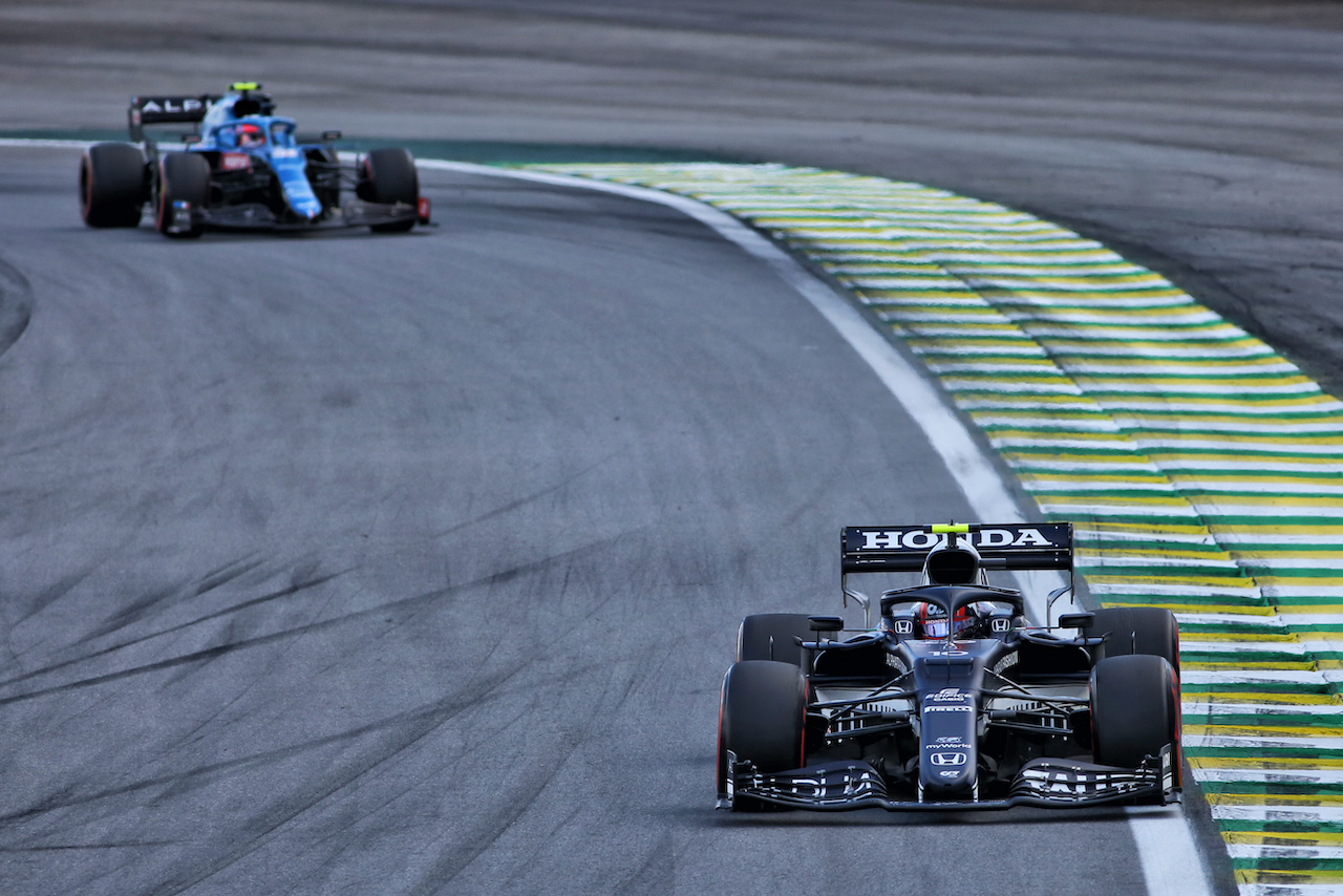 GP SAN PAOLO, Pierre Gasly (FRA) AlphaTauri AT02.
13.11.2021. Formula 1 World Championship, Rd 19, Brazilian Grand Prix, Sao Paulo, Brazil, Sprint Gara Day.
- www.xpbimages.com, EMail: requests@xpbimages.com © Copyright: XPB Images