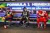 GP SAN PAOLO, (L to R): Max Verstappen (NLD) Red Bull Racing; Valtteri Bottas (FIN) Mercedes AMG F1; e Carlos Sainz Jr (ESP) Ferrari, in the post Sprint FIA Press Conference.
13.11.2021. Formula 1 World Championship, Rd 19, Brazilian Grand Prix, Sao Paulo, Brazil, Sprint Gara Day.
- www.xpbimages.com, EMail: requests@xpbimages.com © Copyright: Batchelor / XPB Images