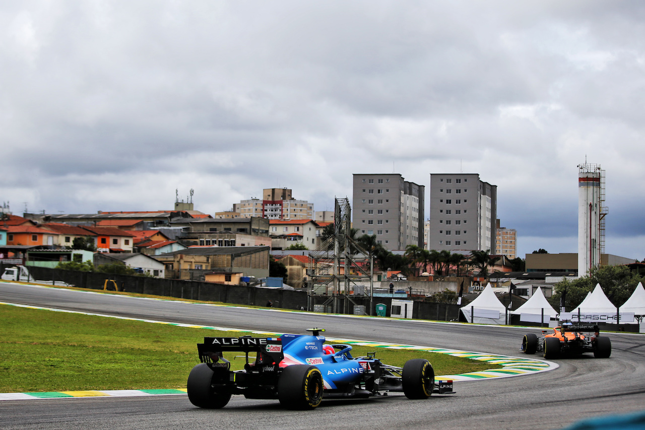 GP SAN PAOLO, Esteban Ocon (FRA) Alpine F1 Team A521.
12.11.2021. Formula 1 World Championship, Rd 19, Brazilian Grand Prix, Sao Paulo, Brazil, Qualifiche Day.
- www.xpbimages.com, EMail: requests@xpbimages.com © Copyright: XPB Images