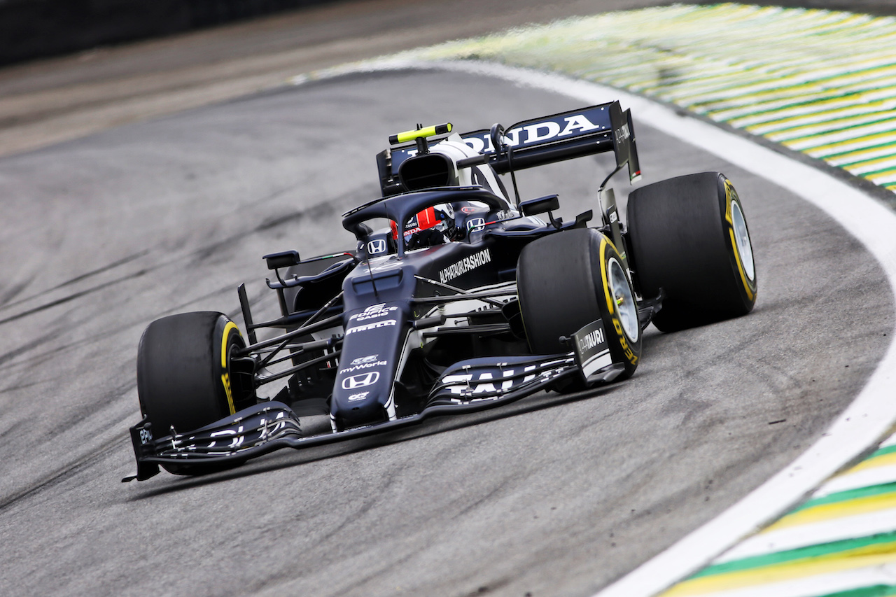 GP SAN PAOLO, Pierre Gasly (FRA) AlphaTauri AT02.
12.11.2021. Formula 1 World Championship, Rd 19, Brazilian Grand Prix, Sao Paulo, Brazil, Qualifiche Day.
- www.xpbimages.com, EMail: requests@xpbimages.com © Copyright: XPB Images